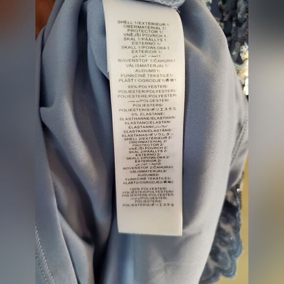 ADRIANNA PAPELL Women's Beaded Cocktail Dress Size 10 - Picture 9 of 9